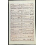 Cappellificio Myślenice S.A., 10 x 500 mkp 1921, emissione A, Ser. XI e 5 x 500 mkp 1922, Edizione B, Ser. VII - set di 2 pezzi.