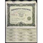 Warsaw Philharmonic S.A., PLN 400 1930