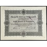Poznań Copper Smelter S.A., 5,000 mkp 1921