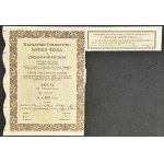 Warszawskie Towarzystwo Kopalń Węgla i Zakładów Hutniczych S.A., 100 zloty, 500 zloty and 1,000 zloty 1929 - set of 3 pcs.