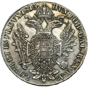 Austria, Franz I, Thaler Wien 1815 A