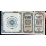 6% Dollar Loan 1920, converted to 4.5%, $50 bond - set of 9.