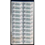 6% Dollar Loan 1920, converted to 4.5%, $50 bond - set of 9.