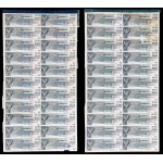 6% Dollar Loan 1920, converted to 4.5%, $50 and $100 bond - set of 2.