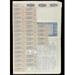 Towarzystwo Kredytowe Ziemskie w Warszawie, obligation hypothécaire à 6 % 1929, 1 000 francs français - ensemble de 6.
