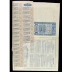 Towarzystwo Kredytowe Ziemskie w Warszawie, obligation hypothécaire à 6 % 1929, 1 000 francs français - ensemble de 6.