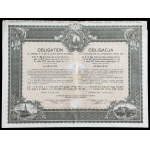 Warszawa, 4,5% pożyczka m. st. Warszawy 1931, obligacja 284 franki fr. - zestaw 28 szt.