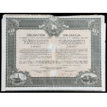 Warszawa, 4,5% pożyczka m. st. Warszawy 1931, obligacja 284 franki fr. - zestaw 28 szt.