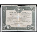 Warszawa, 4,5% pożyczka m. st. Warszawy 1931, obligacja 284 franki fr. - zestaw 28 szt.