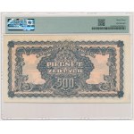 500 gold 1944 ...owym - AH - PMG 63 - RARE