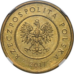 PRÓBA MOSIĄDZ, 2 złote 2017 - NGC MS62