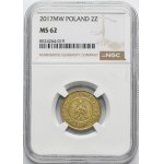PRÓBA MOSIĄDZ, 2 złote 2017 - NGC MS62
