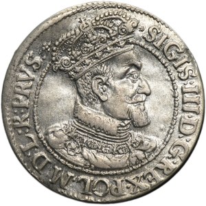 Sigismund III Vasa, 1/4 Thaler Danzig 1618 SB