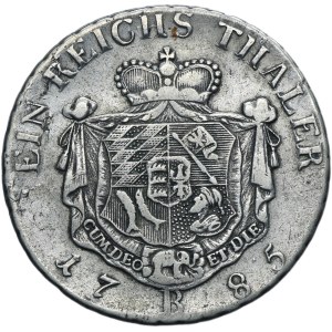 Silesia, Duchy of Oels, Karl Chrystian Erdmann, Thaler Breslau 1785 B