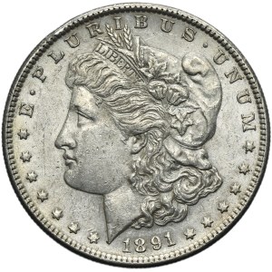 USA, 1 Dollar San Francisco 1891 S - Morgan