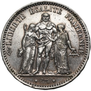 France, Third Republic, 5 Francs Paris 1874 A
