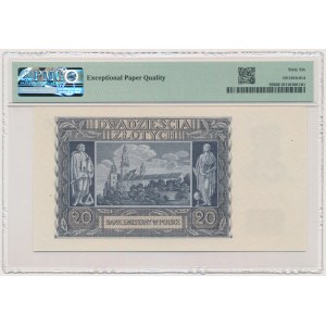 20 złotych 1940 - G - PMG 66 EPQ