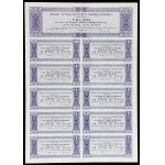 A set of coupons on various stocks and bonds - part II