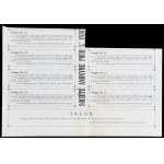 A set of coupons on various stocks and bonds - part II