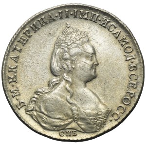 Russie, Catherine II, Rouble Saint-Pétersbourg 1787 СПБ ЯА