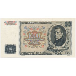Czechoslovakia, 1.000 Korun 1934 - B - SPECIMEN -