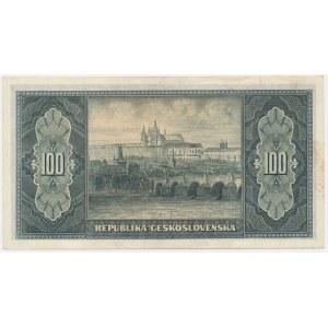 Czechoslovakia, 100 Korun (1945)