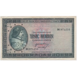 Czechoslovakia, 1.000 Korun (1945)