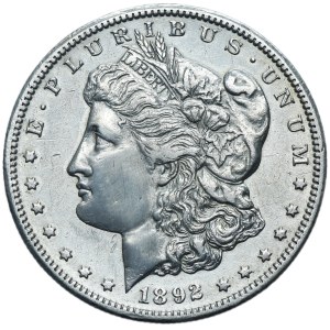 USA, 1 Dollar Carson City 1892 CC - Morgan