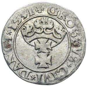 Sigismund I the Old, Groschen Danzig 1531 - PR