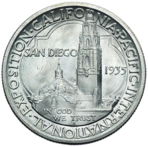 USA, 1/2 Dolara Denver 1935 D - Wystawa Kalifornijsko-Pacyficzna