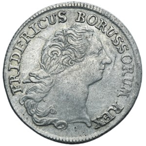 Sielsia, Prussian rule, Friedrich II, 1/3 Thaler Breslau 1768 B