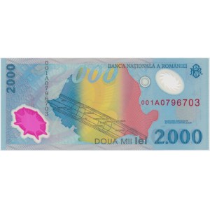 Romania, 1.000 Lei 1999 - with folder -