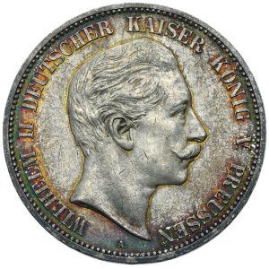 Germant, Kingdom of Prussia, Wilhelm II, 5 Mark Berlin 1904 A