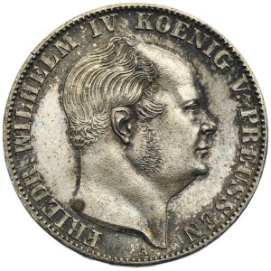 Germany, Kingdom of Prussia, Friedrich Wilhelm IV, Thaler Berlin 1859 A