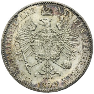 Germany, Kingdom of Prussia, Friedrich Wilhelm IV, Thaler Berlin 1859 A