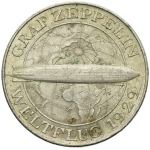 Germany, Weimar Republic, 5 Mark Berlin 1930 A - Graf Zeppelin