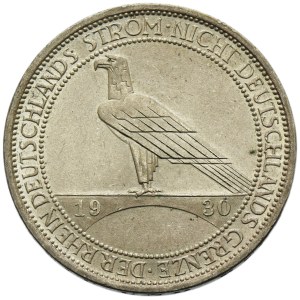 Germany, Weimar Republic, 3 Mark Berlin 1930 A - Liberation of Rhineland