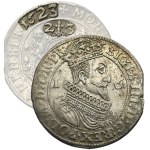 Sigismund III Vasa, 1/4 Thaler Danzig 1623 - PR• - double date