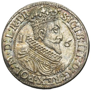 Sigismund III Vasa, 1/4 Thaler Danzig 1623 - PR•