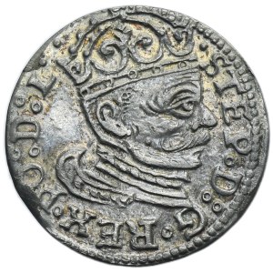 Stephen Bathory, 3 Groschen Riga 1583