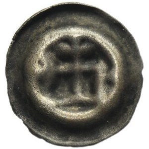 Teutonic Order, Bracteate - Rectangle with a pole
