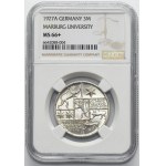 Germany, Weimar Republic, 3 Mark Berlin 1927 A - NGC MS66+