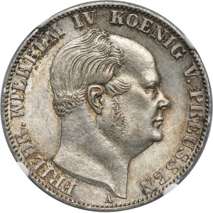 Germany, Kingdom of Prussia, Friedrich Wilhelm IV, Thaler Berlin 1860 A - NGC MS62