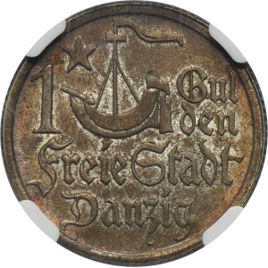 Free City of Danzig, 1 gulden 1923 - NGC MS63