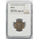 Free City of Danzig, 1 gulden 1923 - NGC MS63