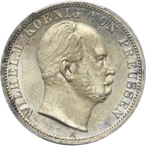 Germany, Kingdom of Prussia, Wilhelm I, Thaler Berlin 1870 A - PCGS MS63