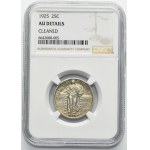 USA, 1/4 Dollar Philadelphia 1925 - Standing Liberty - NGC AU DETAILS