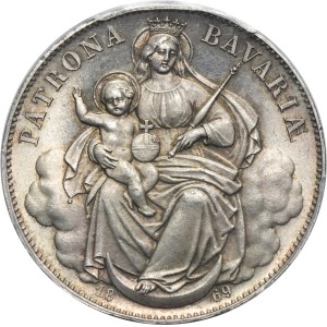 Germany, Kingdom of Bavaria, Ludwig II, Thaler Munich 1869 - PCGS MS63