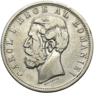 Rumunia, Karol I, 5 Lei Bukareszt 1901 B