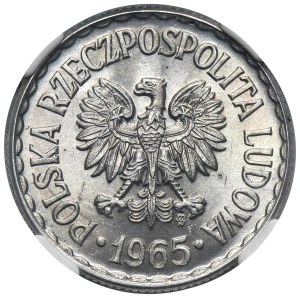 1 zlatá 1965 - NGC MS66